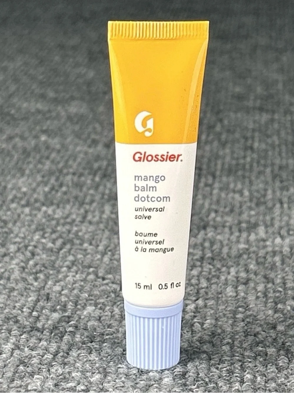 Glossier Mango 🥭 Balm DotCom Universal Salve Lip Balm Full Size 0.5oz 15ml NWOB